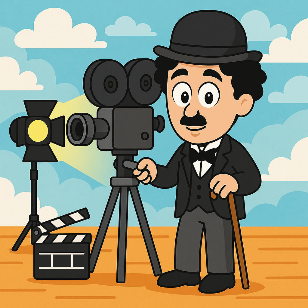 Ilustración Charles Chaplin